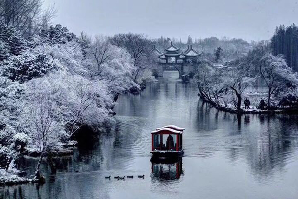 揚(yáng)州虎豹雪景